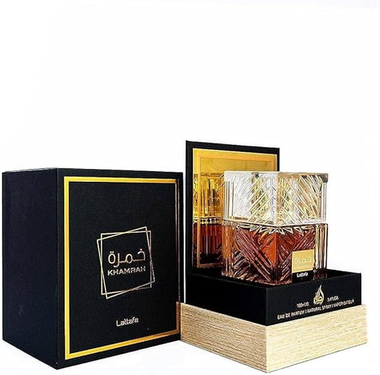 Perfume Khamrah Lattafa  Unisex 100 Ml